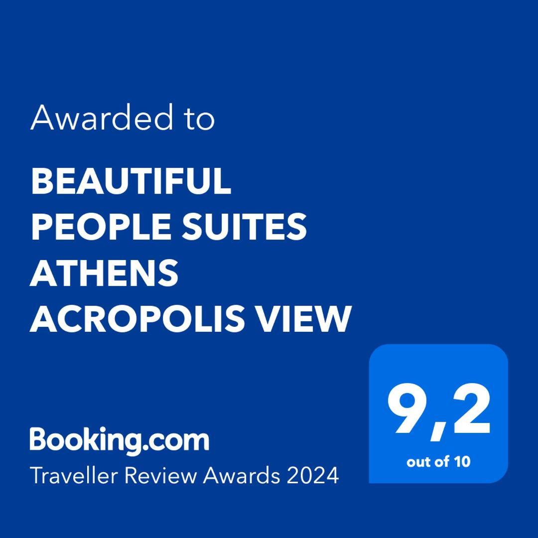 Beautiful People Suites Athens Acropolis View Eksteriør bilde
